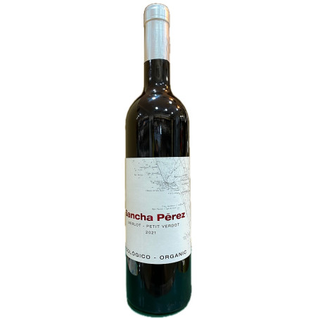 VINO TINTO MERLOT  PETIT VERDOT BODEGAS SANCHA PÉREZ CONIL