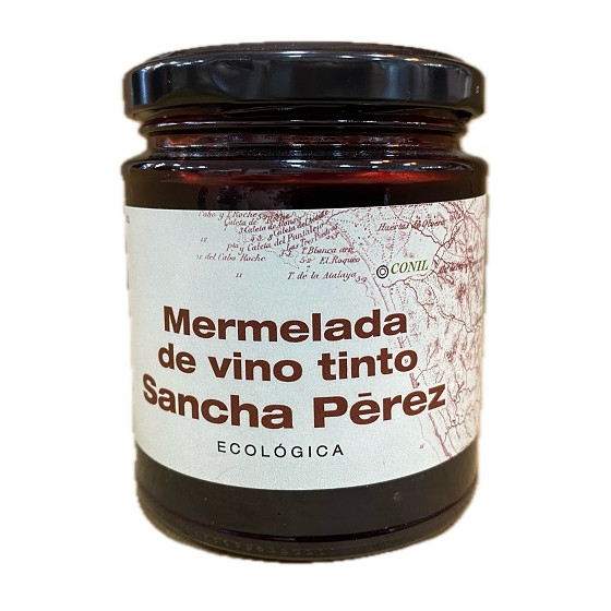 MERMELADA DE VINO TINTO ECOLÓGICA 280gr SANCHA PEREZ