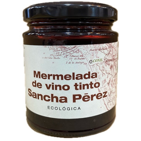 MERMELADA DE VINO TINTO ECOLÓGICA 280gr SANCHA PEREZ