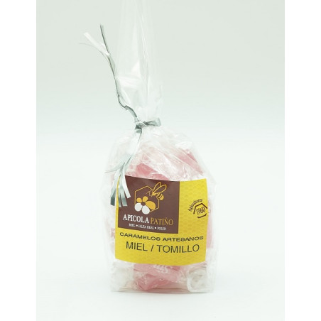 CARAMELOS MIEL Y TOMILLO 100 gr APICOLA PATIÑO CONIL CÁDIZ
