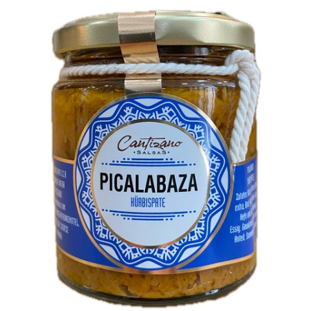 PICALABAZA DE SALSAS CANTIZANO PATÉ DE CALABAZA 100% NATURAL PATERNA DE RIVERA CÁDIZ