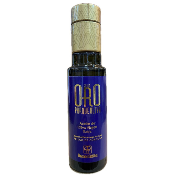 ACEITE DE OLIVA VIRGEN EXTRA 100ML SERIE ORO PARQUEOLIVA DOP PRIEGO DE CÓRDOBA