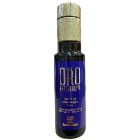 ACEITE DE OLIVA VIRGEN EXTRA 100ML SERIE ORO PARQUEOLIVA DOP PRIEGO DE CÓRDOBA