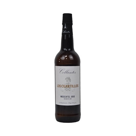 MOSCATEL ORO LOS CUARTILLOS 75 cl PRIMITIVO COLLANTES