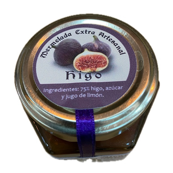 MERMELADA DE HIGO GRAZALEMEÑOS 120G ELABORACIÓN ARTESANAL DE GRAZALEMA