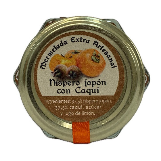 MERMELADA DE NÍSPERO JOPÓN CON CAQUI 120gr GRAZALEMEÑO