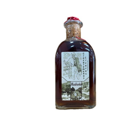 LICOR DE MADROÑO 250 ml GRAZALEMEÑOS LICORES ARTESANOS