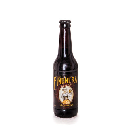 CERVEZA LA PIÑONERA BELGIAN DARK 33cl