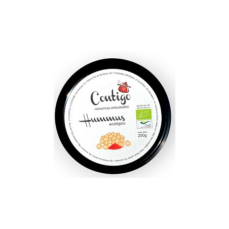 HUMMUS ECOLÓGICO 250 GR CONTIGO CONSERVAS ARTESANALES