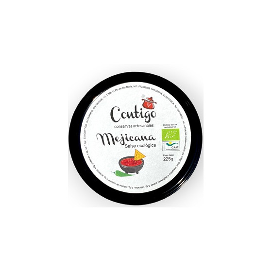 SALSA MEJICANA ECOLÓGICA 225 GR CONTIGO