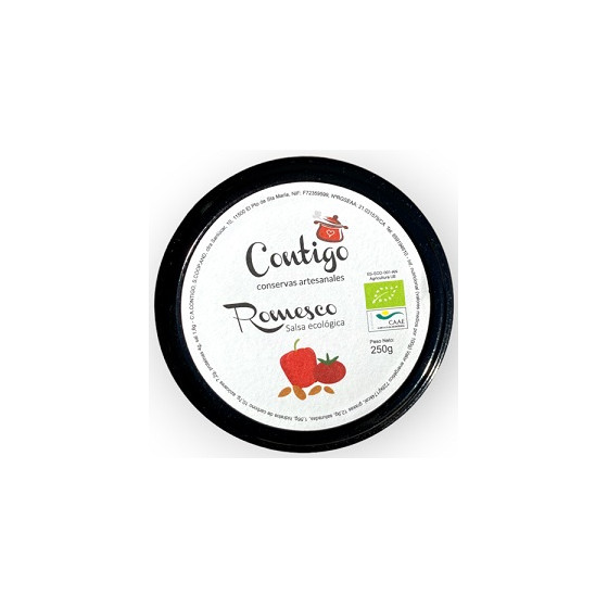 ROMESCO SALSA ECOLÓGICA 250 GR CONTIGO CONSERVAS ARTESANALES
