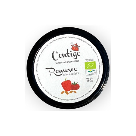 ROMESCO SALSA ECOLÓGICA 250 GR CONTIGO CONSERVAS ARTESANALES