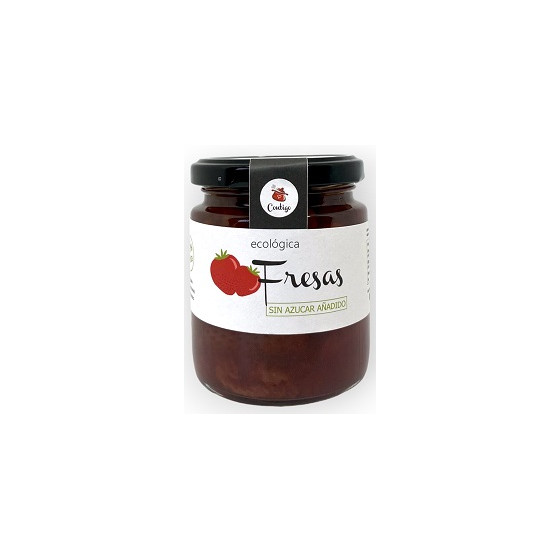 MERMELADA FRESAS 260g SIN AZUCAR AÑADIDO CONTIGO CONSERVAS ARTESANALES