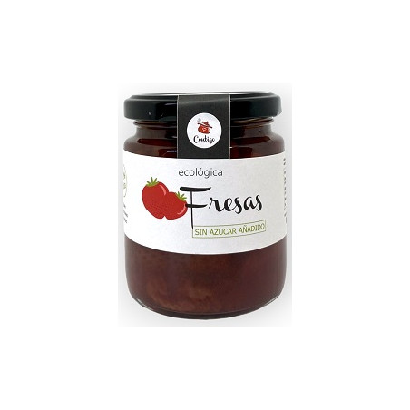 MERMELADA FRESAS 260g SIN AZUCAR AÑADIDO CONTIGO CONSERVAS ARTESANALES