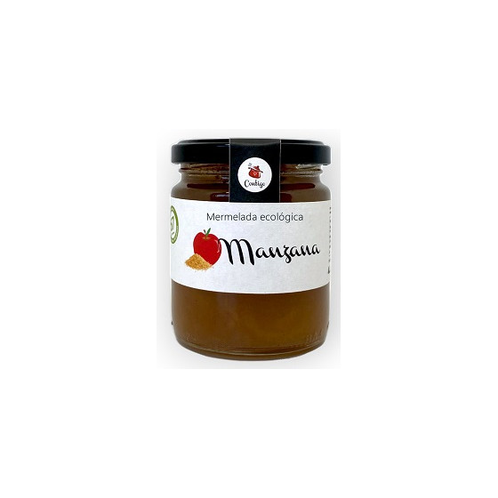 MERMELADA MANZANA AZÚCAR MORENO Y CANELA 260g CONTIGO CONSERVAS ARTESANALES