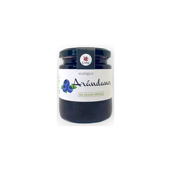 MERMELADA DE ARÁNDANOS 260g SIN AZUCAR AÑADIDO CONTIGO CONSERVAS ARTESANALES