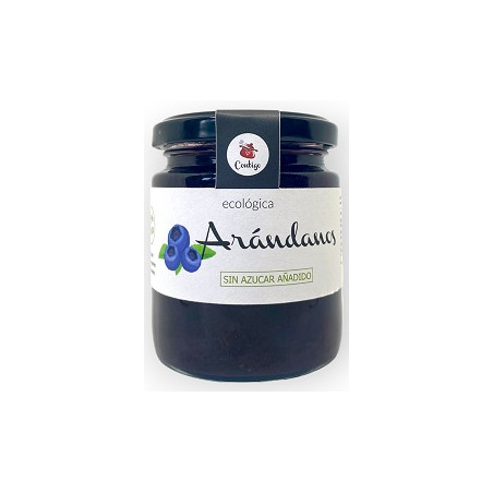 MERMELADA DE ARÁNDANOS 260g SIN AZUCAR AÑADIDO CONTIGO CONSERVAS ARTESANALES