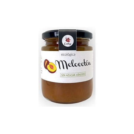 MERMELADA MELOCOTÓN 260g SIN AZUCAR AÑADIDO CONTIGO CONSERVAS ARTESANALES