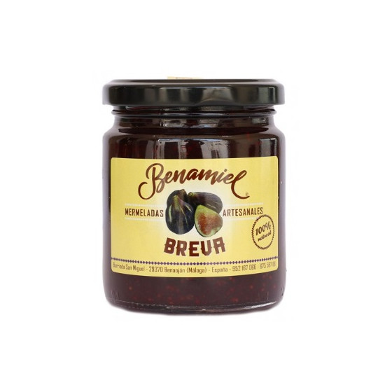 MERMELADA DE BREVA TARRO 280g BENAMIEL SIERRA DE GRAZALEMA