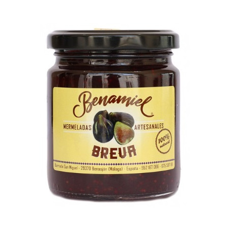 MERMELADA DE BREVA TARRO 280g BENAMIEL SIERRA DE GRAZALEMA