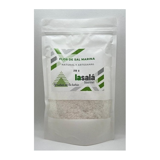 FLOR DE SAL LA SALÁ GOURMET 250G – JOYA MARINA ARTESANAL DE CÁDIZ