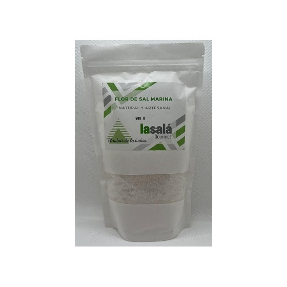 FLOR DE SAL LA SALÁ GOURMET 500G – SAL ARTESANAL PREMIUM DE CÁDIZ