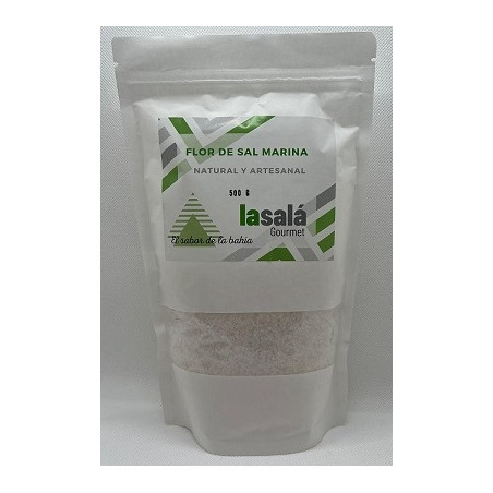 FLOR DE SAL LA SALÁ GOURMET 500G – SAL ARTESANAL PREMIUM DE CÁDIZ