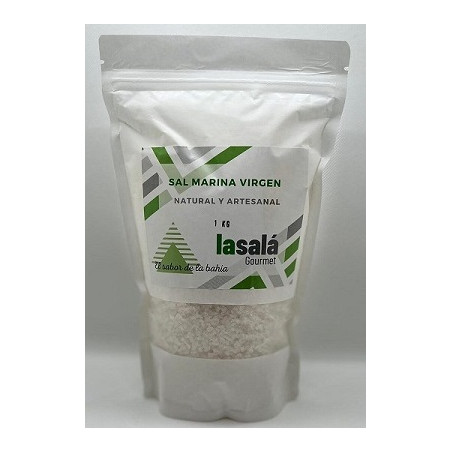 SAL MARINA VIRGEN GRUESA LA SALÁ GOURMET 1KG – TRADICIÓN ARTESANAL DE CÁDIZ