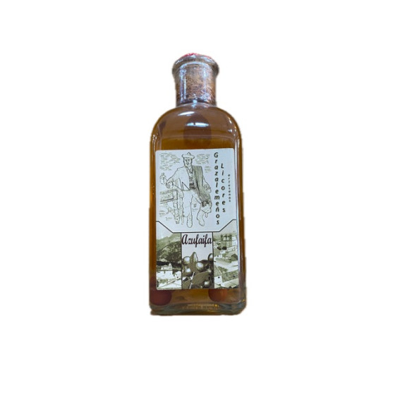 LICOR DE AZUFAIFA 500 ml GRAZALEMEÑOS LICORES ARTESANOS