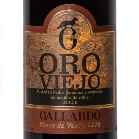 VINO ORO VIEJO BOTELLA 75cl BODEGAS GALLARDO VEJER