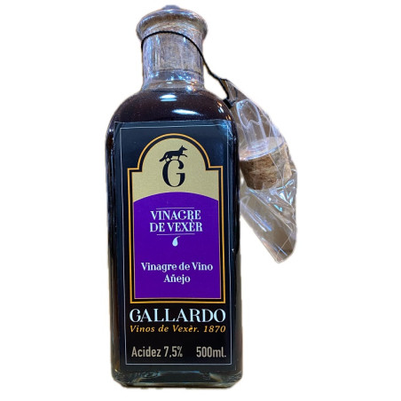 VINAGRE DE VEXÈR VINAGRE DE VINO AÑEJO BODEGAS GALLARDO VEJER DE LA FRONTERA CADIZ
