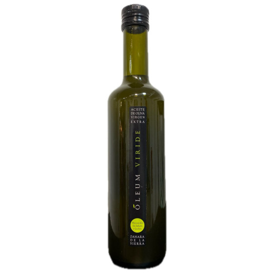 ACEITE DE OLIVA VIRGEN EXTRA ECOLÓGICO OLEUM VIRIDE 500 ML – ZAHARA DE LA SIERRA CÁDIZ