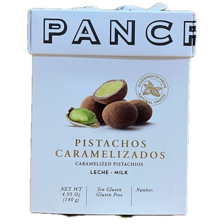 PISTACHOS CARAMELIZADOS LUXURY BOX PANCRACIO 140gr