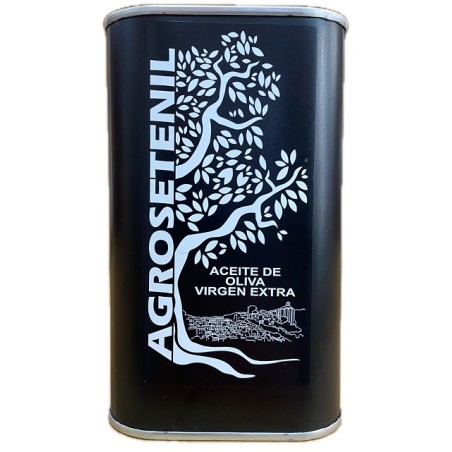 ACEITE DE OLIVA VIRGEN EXTRA 1 LITRO LATA AGROSETENIL – TRADICIÓN DE LA SIERRA DE CÁDIZ
