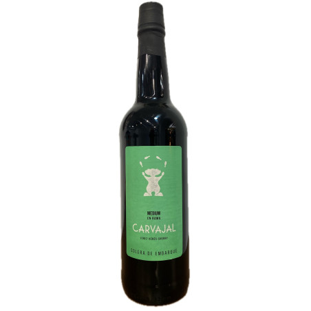 MEDIUM EN RAMA CARVAJAL “SOLERA DE EMBARQUE” 75 CL – JEREZ EXCLUSIVO Y AUTÉNTICO