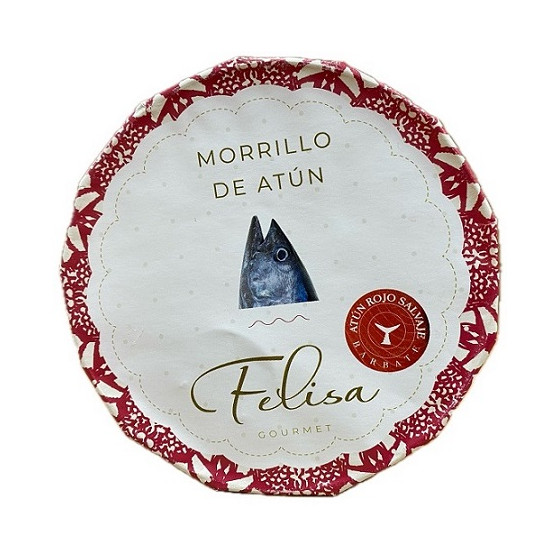 MORRILLO DE ATÚN ROJO EN ACEITE DE GIRASOL LATA 120gr FELISA GOURMET BARBATE