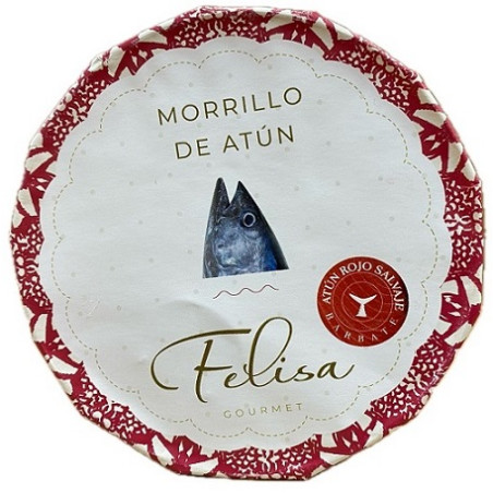 MORRILLO DE ATÚN ROJO EN ACEITE DE GIRASOL LATA 120gr FELISA GOURMET BARBATE