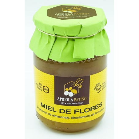 BIO MIEL DE MIL FLORES TARRO 500 gr APICOLA PATIÑO CONIL CÁDIZ