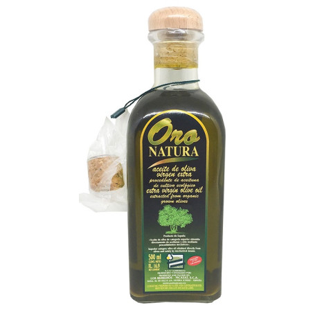 ACEITE DE OLIVA VIRGEN EXTRA ORO NATURA 500 ml LOS REMEDIOS OLVERA