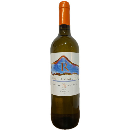 BLANCO SEMIDULCE BODEGAS RIVERO 75 CL – VINO DE PRADO DEL REY CÁDIZ