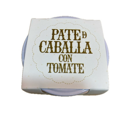 PATÉ DE CABALLA CON TOMATE TARRO 105 gr FELISA GOURMET BARBATE CÁDIZ
