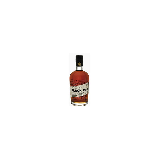 BLACK RUM 70 cl RON ARTESANAL DE LA REPÚBLICA DOMINICANA