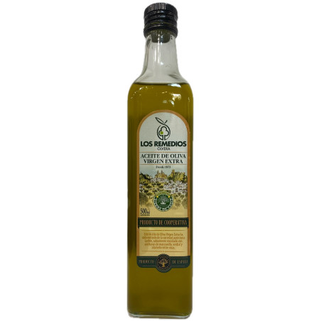 ACEITE DE OLIVA VIRGEN EXTRA LOS REMEDIOS 500 ML – OLVERA SIERRA DE CÁDIZ