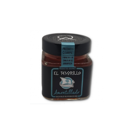 SALSA DULCE GELIFICADA DE VINO AMONTILLADO 150gr EL TESORILLO