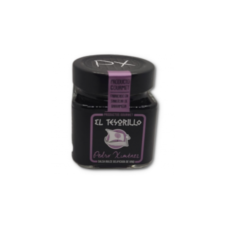 SALSA DULCE GELIFICADA DE VINO PEDRO XIMENEZ 150gr EL TESORILLO