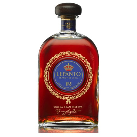 BRANDY LEPANTO SOLERA GRAN RESERVA 70 cl 12 AÑOS