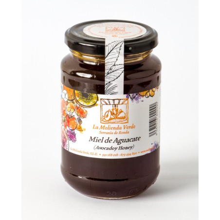 MIEL DE AGUACATE 500 Gr LA MOLIENDA VERDE SERRANIA DE RONDA