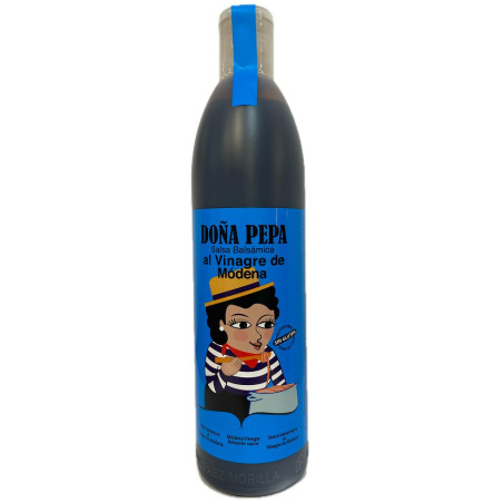 SALSA BALSÁMICA AL VINAGRE DE MÓDENA DOÑA PEPA 600 GR – AIRES DE CÁDIZ