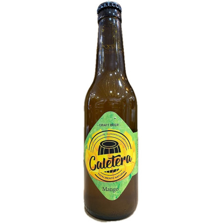 CERVEZA ARTESANA CALETERA DE MANGO 33cl  CRAFT BEER 