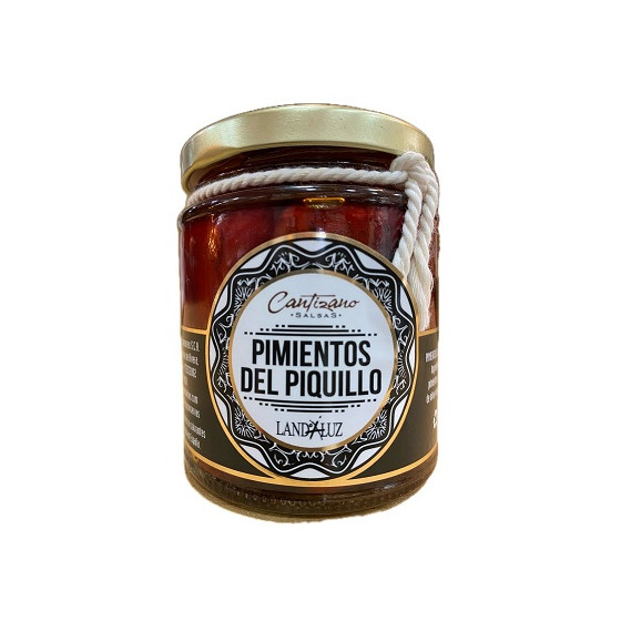 PIMIENTOS DEL PIQUILLO TARRO 230 gr SALSAS CANTIZANO PATERNA DE RIVERA